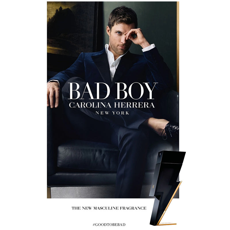 Carolina Herrera Bad Boy 3.4 oz Eau de Toilette for Men